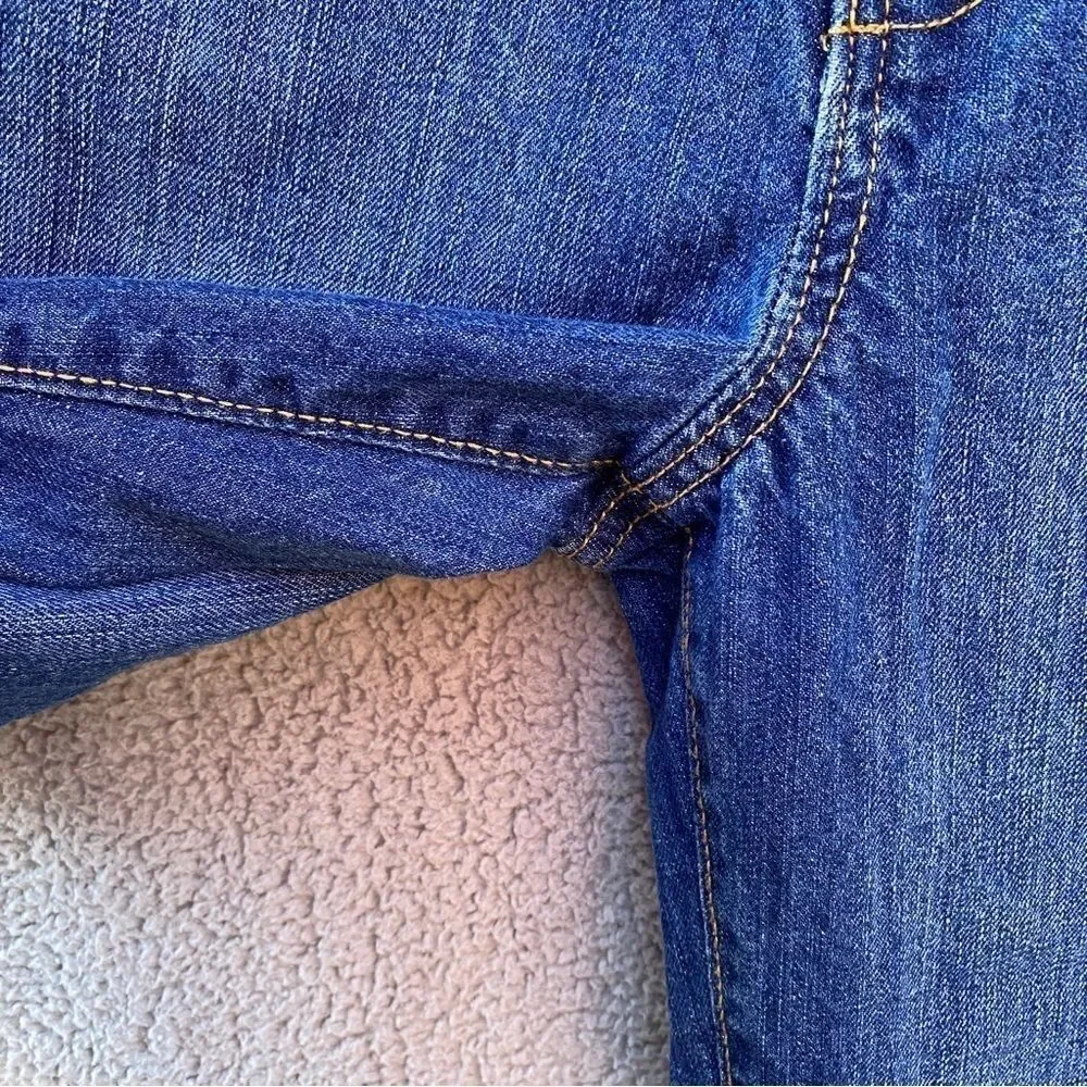 Old Navy Kids Straight Droit Darkstone Adjustable Jeans Sz 16